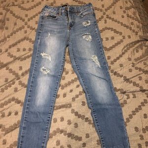 Aeropostale High Waisted Cropped Jeggings